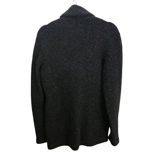Ralph Lauren Sport Cashmere Wool Vintage Grandpa Cardigan Sweater Pockets Size M - Picture 2 of 8